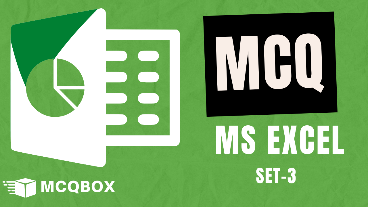 MCQ on MS Excel bby MCQBOX