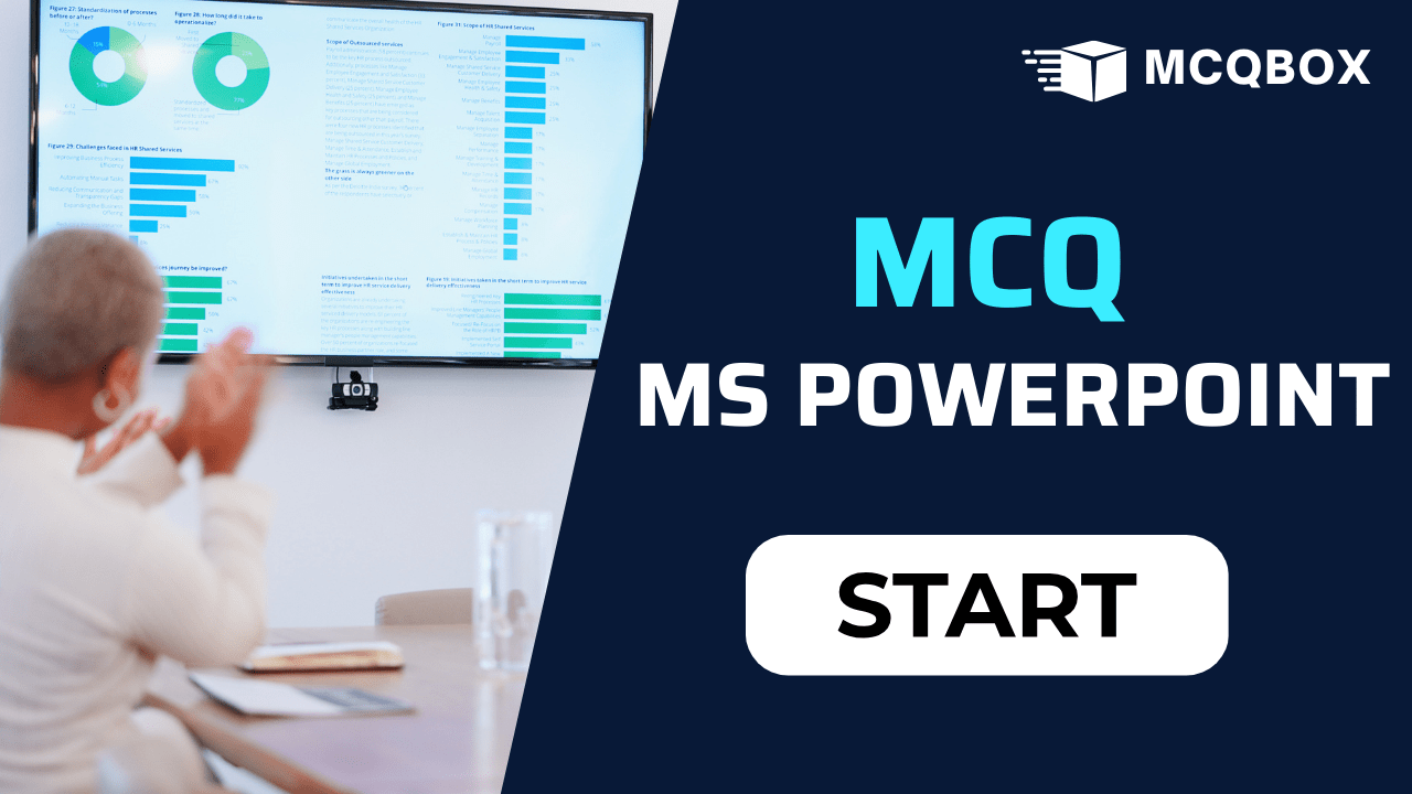 MCQ on MS PowerPoint by MCQBOX