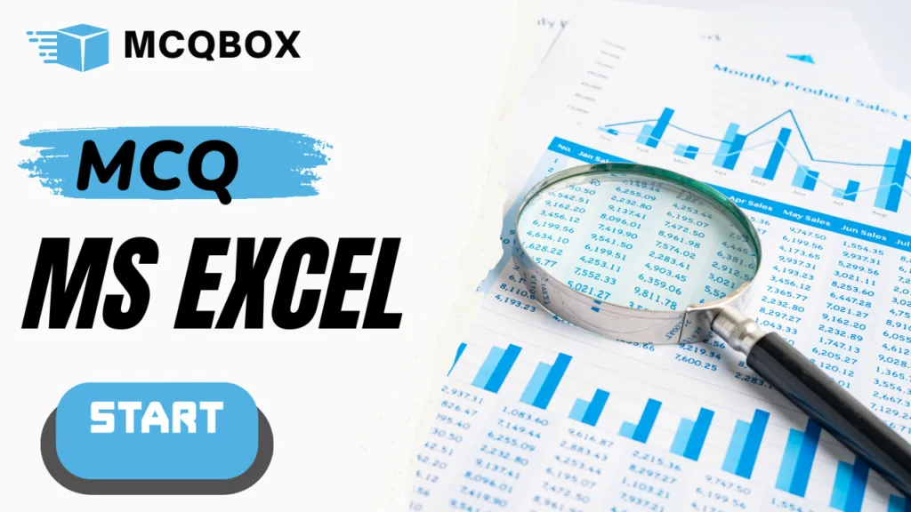 MCQ on MS Excel