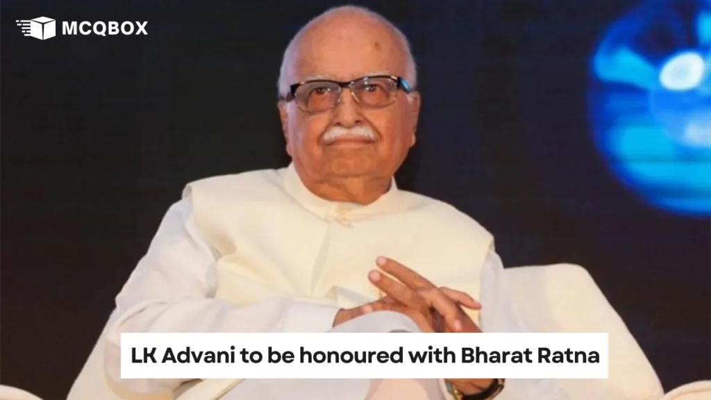 LK Advani to be honoured with Bharat Ratna